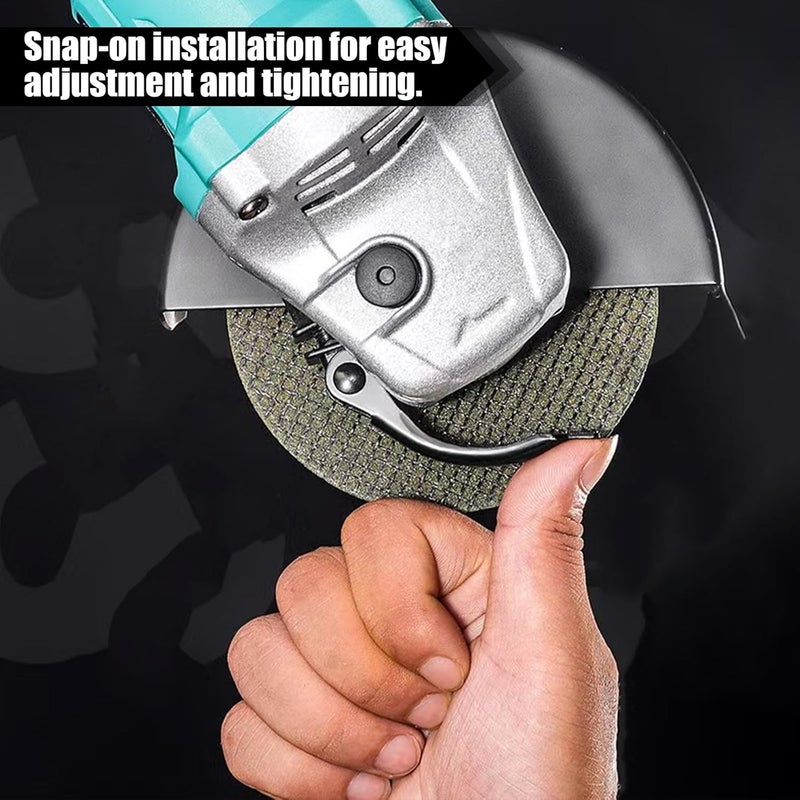 Popbee 5.3" 135mm Grinder Guard for 5" 4-1/2" 4" Wheel Disc Blades Protective Cover Shield Attachments Compatible with DEWALT Milwaukee Makita Metabo Bosch RYOBI XAG04T XAG04Z XAG09Z XAG11Z Angle Grinders - Image 3